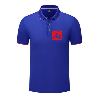 เสื้อโปโลกอล์ฟแขนสั้นลำลองระบายอากาศแห้งเร็ว