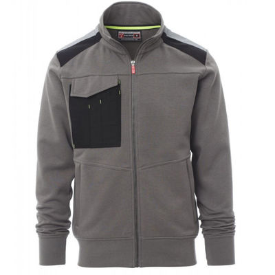 เสื้อสเวตเตอร์ผ้าฝ้ายผู้ชายปักโลโก้ Workwear XS-5XL ที่ปรับแต่งได้