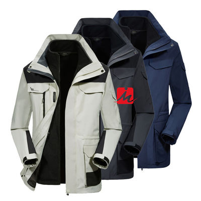 เสื้อกันลมกันหนาว Softshell Jackets Winter Fleece Polyester Lining Jacket