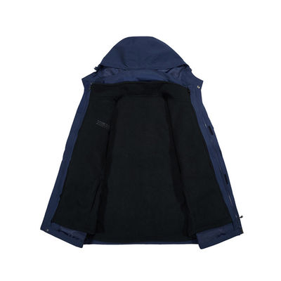 เสื้อกันลมกันหนาว Softshell Jackets Winter Fleece Polyester Lining Jacket