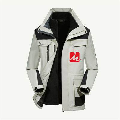 เสื้อกันลมกันหนาว Softshell Jackets Winter Fleece Polyester Lining Jacket