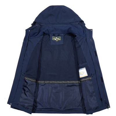 เสื้อกันลมกันหนาว Softshell Jackets Winter Fleece Polyester Lining Jacket