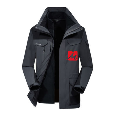 เสื้อกันลมกันหนาว Softshell Jackets Winter Fleece Polyester Lining Jacket