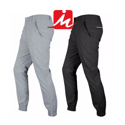 Jogger Style Stretch Golf Pants Mens Quick Dry Waistband กางเกงกอล์ฟดูดซับความชื้น