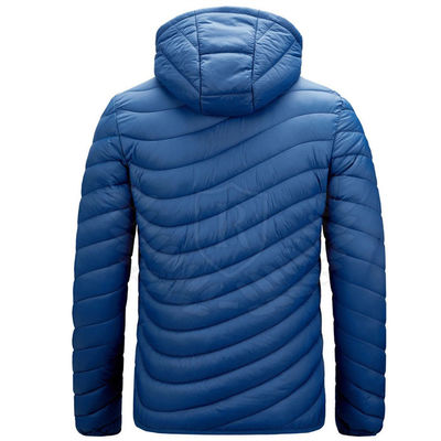 แจ็คเก็ตบุนวมปักเป้าผู้ชาย Winter Keep Camping Warm Bubble Jacket