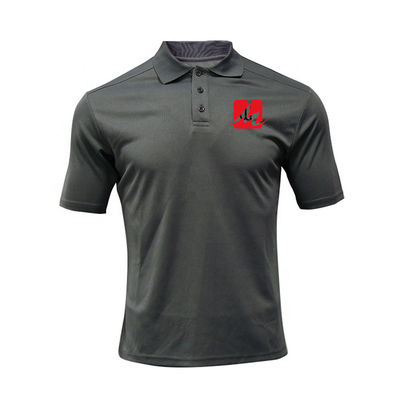 เสื้อโปโลผู้ชายแบบกำหนดเองระบายอากาศเสื้อโปโลกอล์ฟผู้ชาย