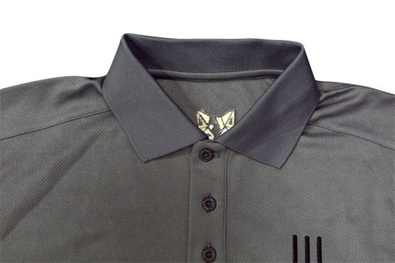 เสื้อโปโลผู้ชายแบบกำหนดเองระบายอากาศเสื้อโปโลกอล์ฟผู้ชาย