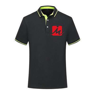เสื้อโปโลกอล์ฟระบายอากาศสำหรับผู้ชายเสื้อโปโลแห้งเร็วสบาย ๆ