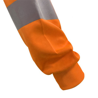 เสื้อผ้าทัศนวิสัยสูงที่กำหนดเองเสื้อเครื่องแบบเจ้าหน้าที่รักษาความปลอดภัยแขนยาว