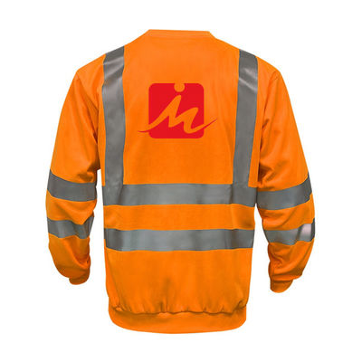 เสื้อผ้าทัศนวิสัยสูงที่กำหนดเองเสื้อเครื่องแบบเจ้าหน้าที่รักษาความปลอดภัยแขนยาว