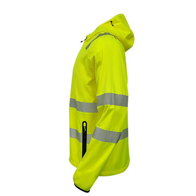เสื้อผ้าที่มองเห็นได้สูงแบบกันน้ำ Hi Vis ยูนิฟอร์ม เสื้อทำงานแบบสะท้อนแสง ชุดทำงาน