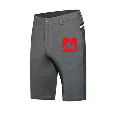 กางเกงขาสั้นปักลายปัก Breathable Silk Screen Custom Men Golf Pant
