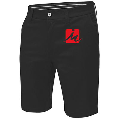 กางเกงขาสั้นกอล์ฟยืดสบาย ๆ ของผู้ชาย Polyester Spandex Quick Dry Breathable Golf Shorts