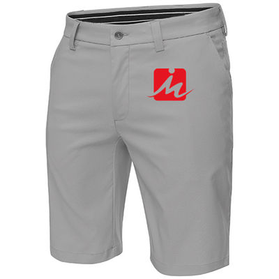 กางเกงขาสั้นกอล์ฟยืดสบาย ๆ ของผู้ชาย Polyester Spandex Quick Dry Breathable Golf Shorts