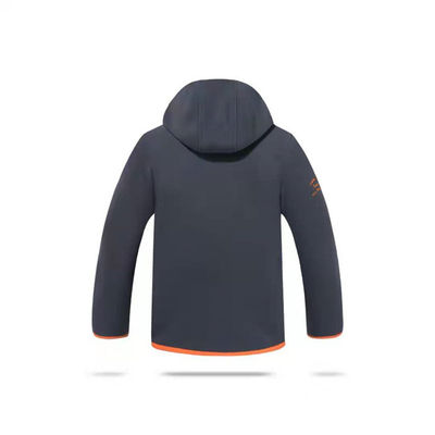 แจ็คเก็ตระบายอากาศกันน้ำแบบกำหนดเอง Kids Polar Fleece 100% Polyester Jacket Zipper Up