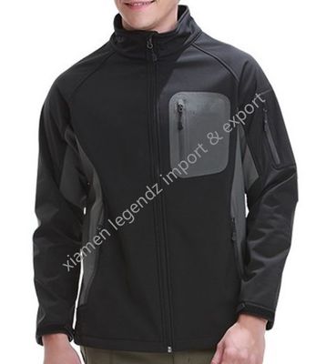 OEM แจ็คเก็ตกันหนาวกันน้ำ Sport Men's Breathable Mountain Softshell Jacket