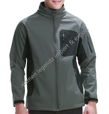 OEM แจ็คเก็ตกันหนาวกันน้ำ Sport Men's Breathable Mountain Softshell Jacket