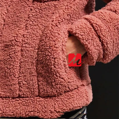 ฤดูหนาว 2 กระเป๋าหน้าอก shearling ขนแกะ sherpa trucker แจ็คเก็ตสำหรับผู้ชาย