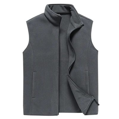 Mens Windbreaker Breathable Rpet Polar Fleece กีฬากลางแจ้ง Fleece Vest